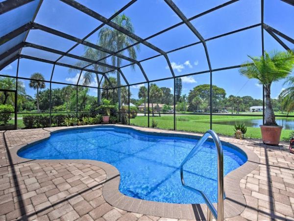 Sarasota Vacation Pool Home Three Bedroom