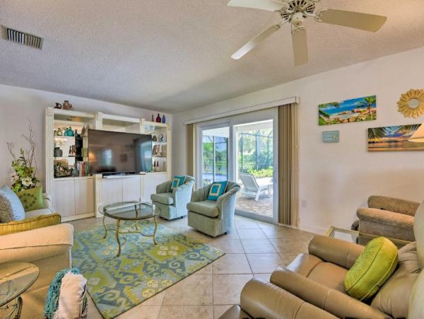 Sarasota Vacation Pool Home Three Bedroom