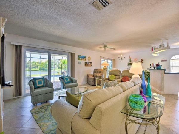 Sarasota Vacation Pool Home Three Bedroom