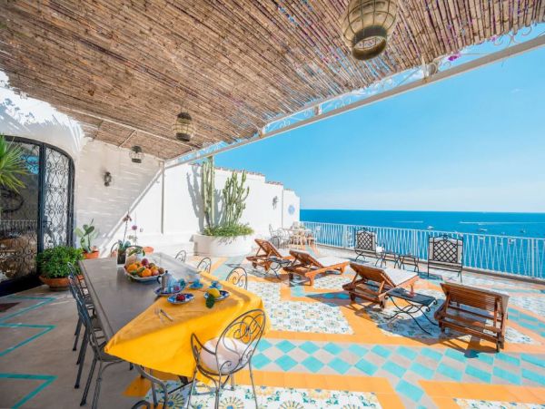 Gorgeous Vacation Villa in Positano with Amazing Views
