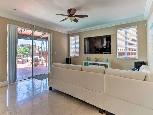 Miami Beach 4 Bedroom Home with Pool & Dock