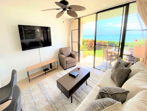 Kihei Oceanfront One Bedroom Vacation Condo