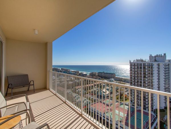 Miramar Beach Two Bedroom rental Condo with Amazing Gulf View