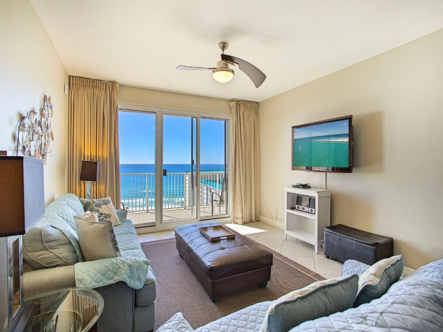 Miramar Beach Two Bedroom rental Condo with Amazing Gulf View