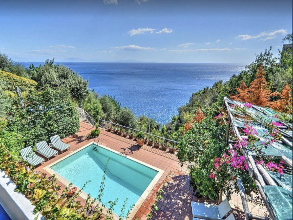 Luxury  Amalfi Six Bedroom Private Luxury Vacation Villa
