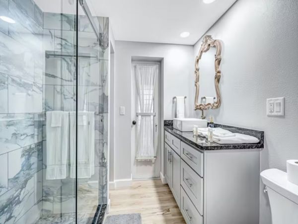 Lovely 3 Bedroom Home Steps from a Private Beach