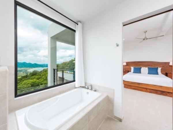 Mountain & Ocean View Four Bedroom Vacation Home in Playa Potrero