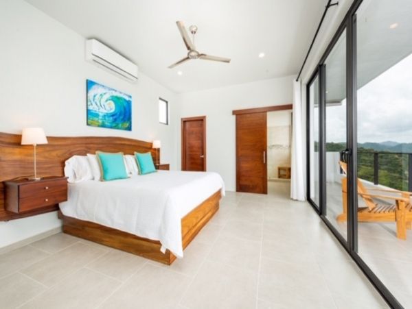 Mountain & Ocean View Four Bedroom Vacation Home in Playa Potrero