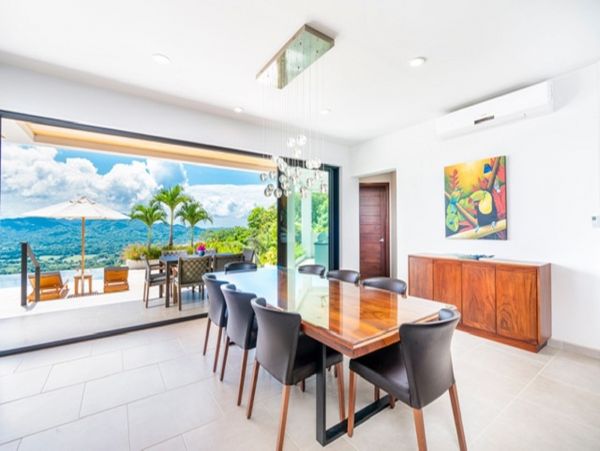 Mountain & Ocean View Four Bedroom Vacation Home in Playa Potrero