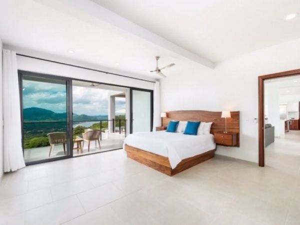 Mountain & Ocean View Four Bedroom Vacation Home in Playa Potrero