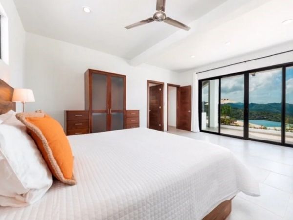 Mountain & Ocean View Four Bedroom Vacation Home in Playa Potrero