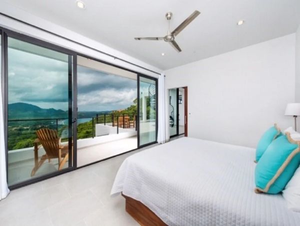 Mountain & Ocean View Four Bedroom Vacation Home in Playa Potrero