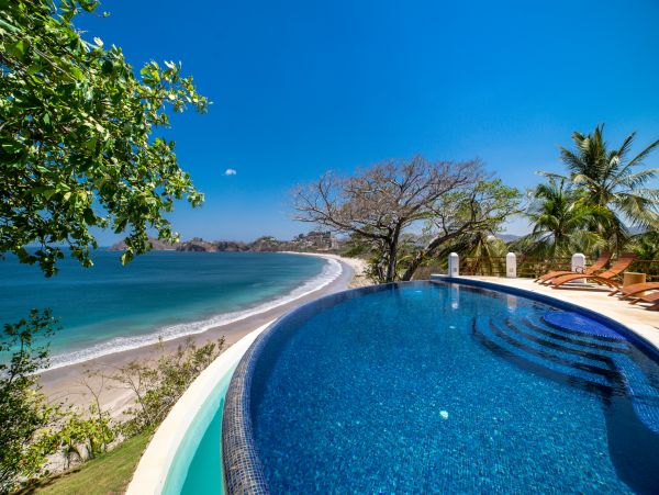 Oceanfront Playa Flamingo Vacation Home Five Bedroom