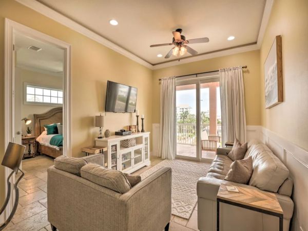 Seven Bedroom Walk to Beach Vacation Pool Home in Palm Coast