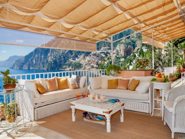 Elegant Vacation Villa in Positano with Amazing Views