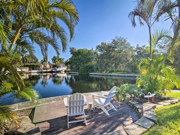 Lovely 3 Bedroom Waterfront Home with Pool