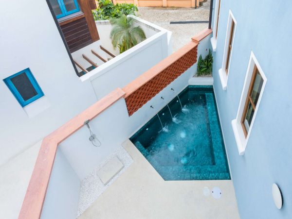 Three Bedroom Pool House with Partial Ocean Views