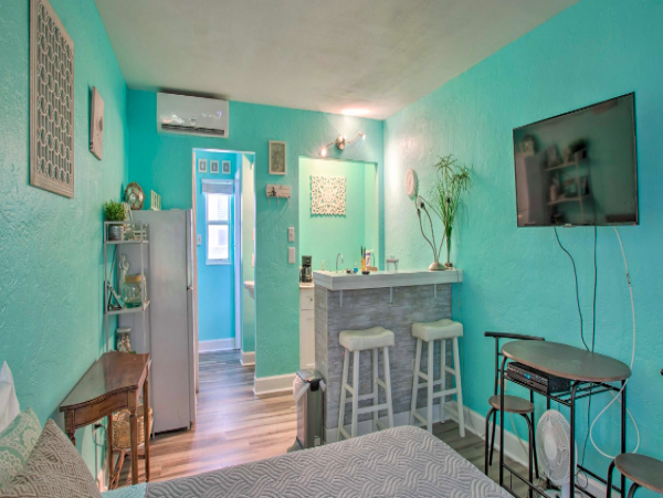 Studio in St. Petersburg with Direct Beach access