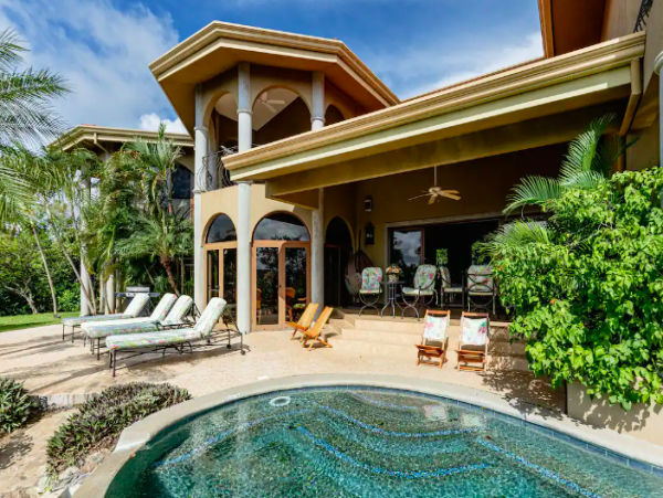 Five bedroom House with great ocean views and private pool in Playa Hermosa, Guanacaste