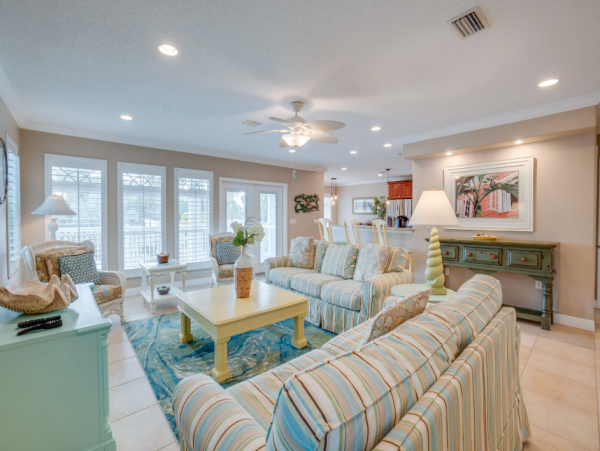 Luxury Coastal Retreat in Holmes Beach Sleeps 8 - additional view, photo 4