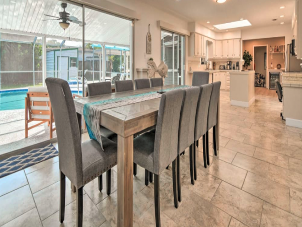 Tampa Vacation Pool Home Five Bedroom