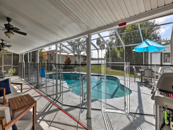 Tampa Vacation Pool Home Five Bedroom