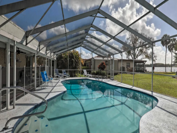Tampa Vacation Pool Home Five Bedroom