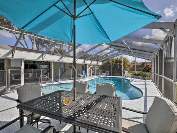 Tampa Vacation Pool Home Five Bedroom