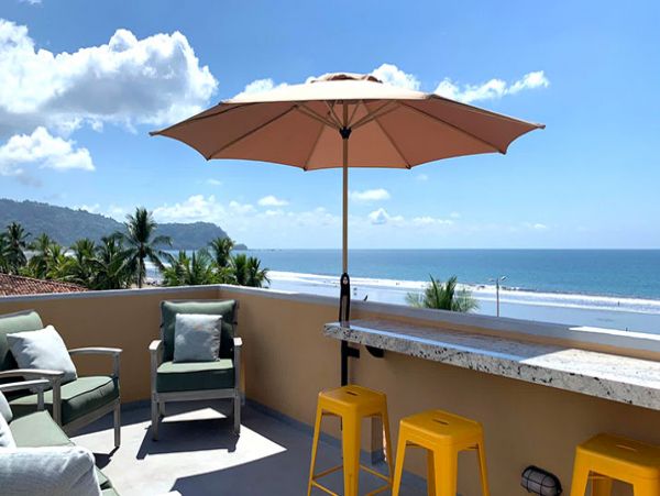 Top Floor Oceanfront Jaco Condo with 2 Bedrooms