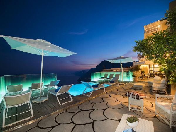 Ocean Views Positano Vacation Villa Five Bedroom with Pool