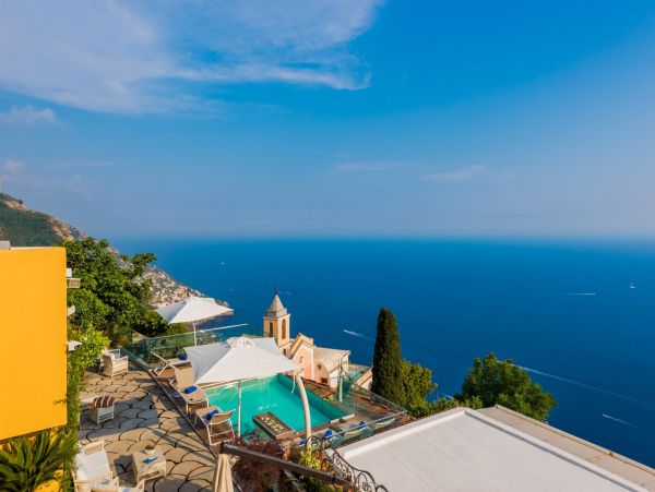 Ocean Views Positano Vacation Villa Five Bedroom with Pool