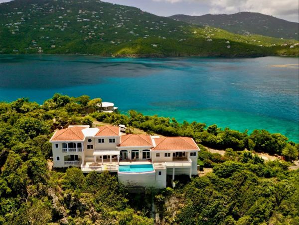 St. Thomas Vacation Pool Home Five Bedroom