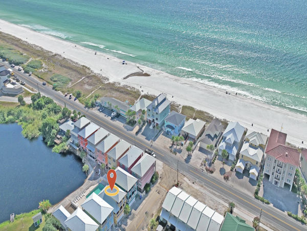 Panama City Beach Gulf View Five Bedroom Vacation Home