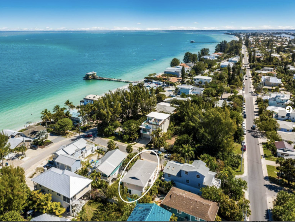 Only One Block to the Beach a Great Anna Maria Island Home