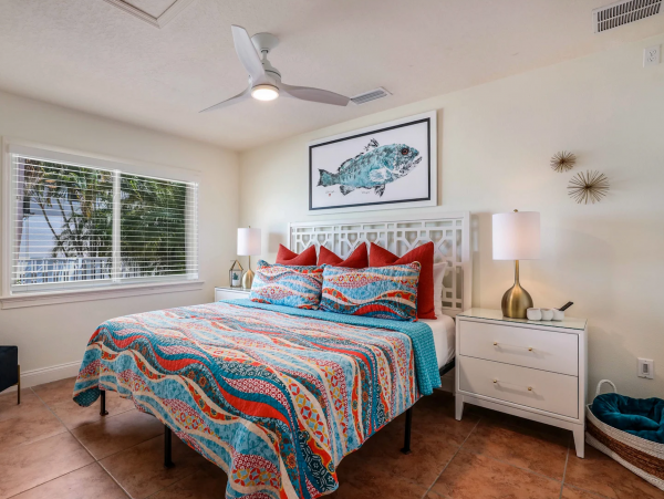 Waterside Vacation Home One Block to The Beach