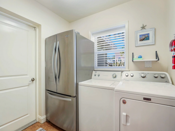 Waterside Vacation Home One Block to The Beach