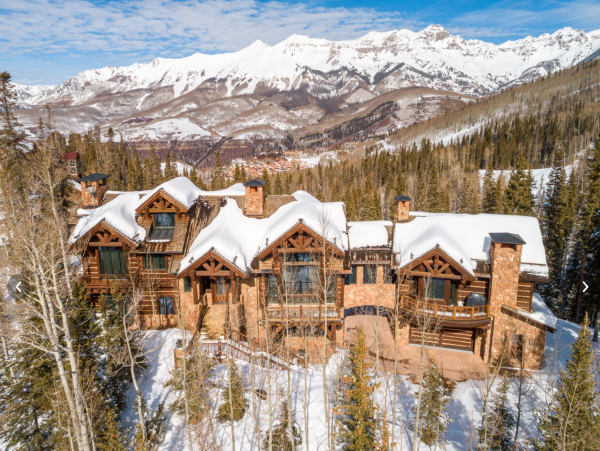 Luxury ski in ski Out Telluride mountain home
