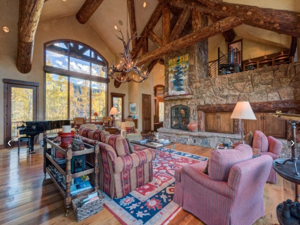 Luxury ski in ski Out Telluride mountain home