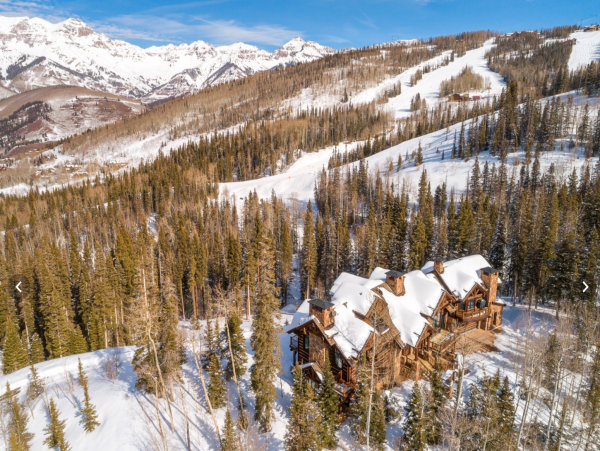 Luxury ski in ski Out Telluride mountain home