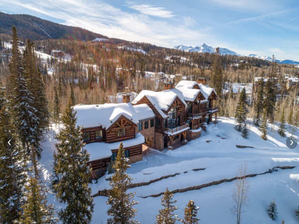 Luxury ski in ski Out Telluride mountain home