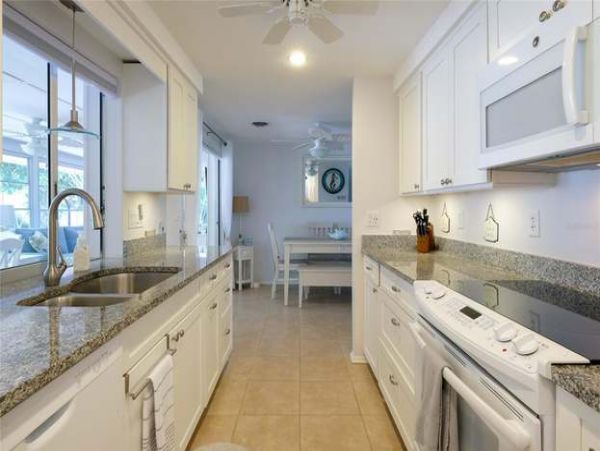 Manasota Vacation Home Two Bedroom Walk to Beach