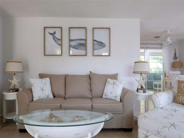 Manasota Vacation Home Two Bedroom Walk to Beach