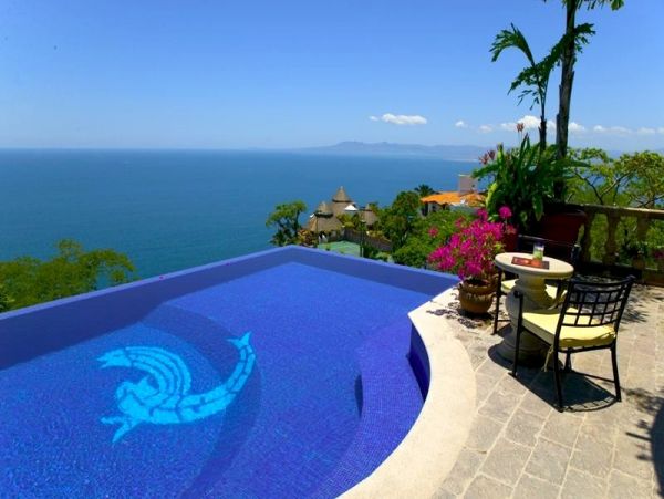 Puerto Vallarta Vacation Home Five Bedroom Ocean Views