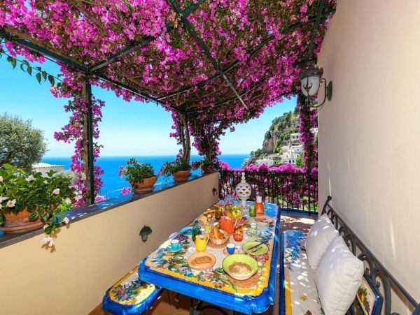 Positano Charming Vacation Villa with Great Views Sleeps 4