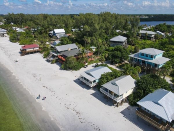 Direct Beach/Gulf Front Two Bedroom Cottage