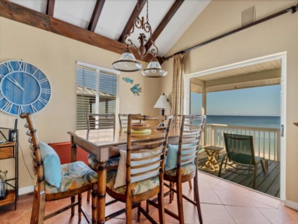 Direct Beach/Gulf Front Two Bedroom Cottage