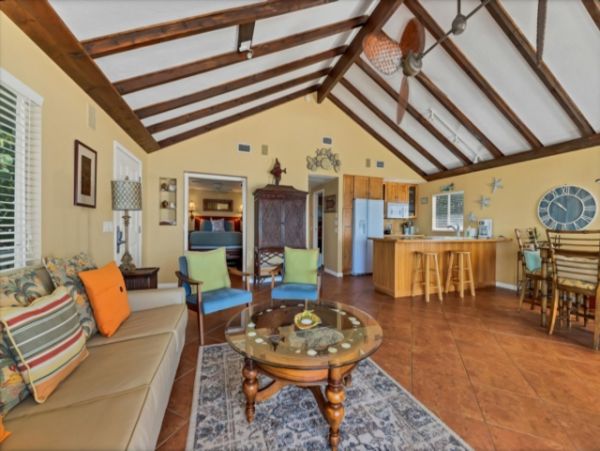 Direct Beach/Gulf Front Two Bedroom Cottage