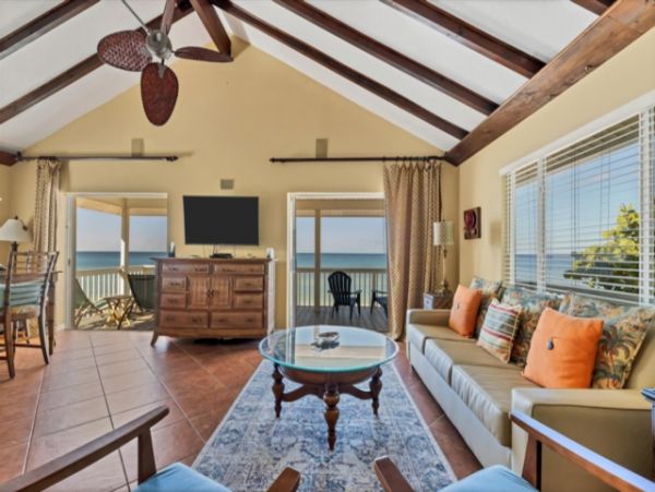 Direct Beach/Gulf Front Two Bedroom Cottage