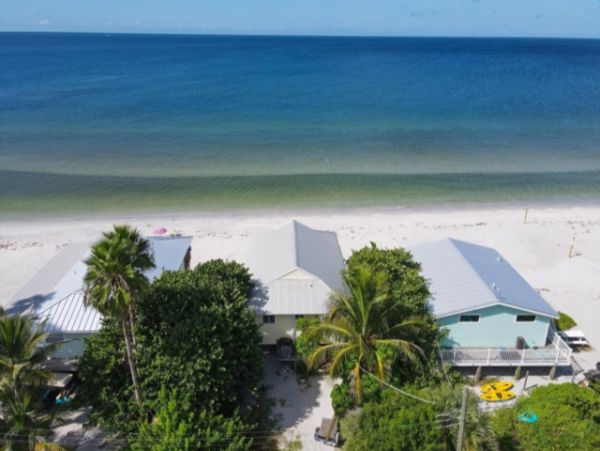Direct Beach/Gulf Front Two Bedroom Cottage