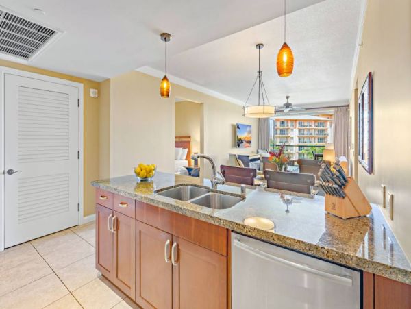 Partial Ocean View Condo with 2 Bedrooms